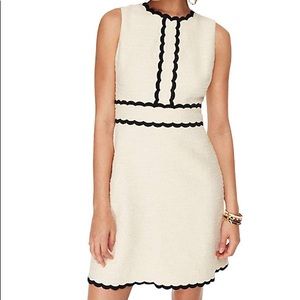 🆕 NWT KATE SPADE Scallop Tweed Dress FULL LINING